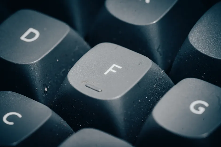 Detail Close Up Keyboard Keys Number 11