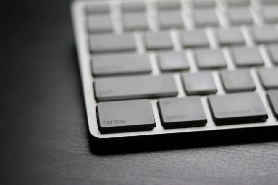 Detail Close Up Keyboard Keys Number 12