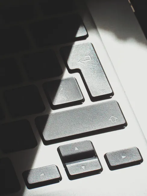 Detail Close Up Keyboard Keys Number 13
