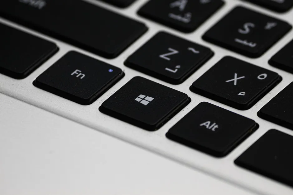 Detail Close Up Keyboard Keys Number 6