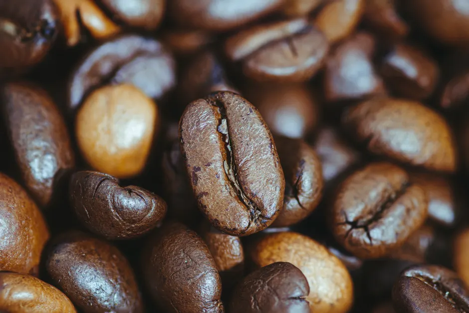 Detail Coffee Beans Close Up Number 16