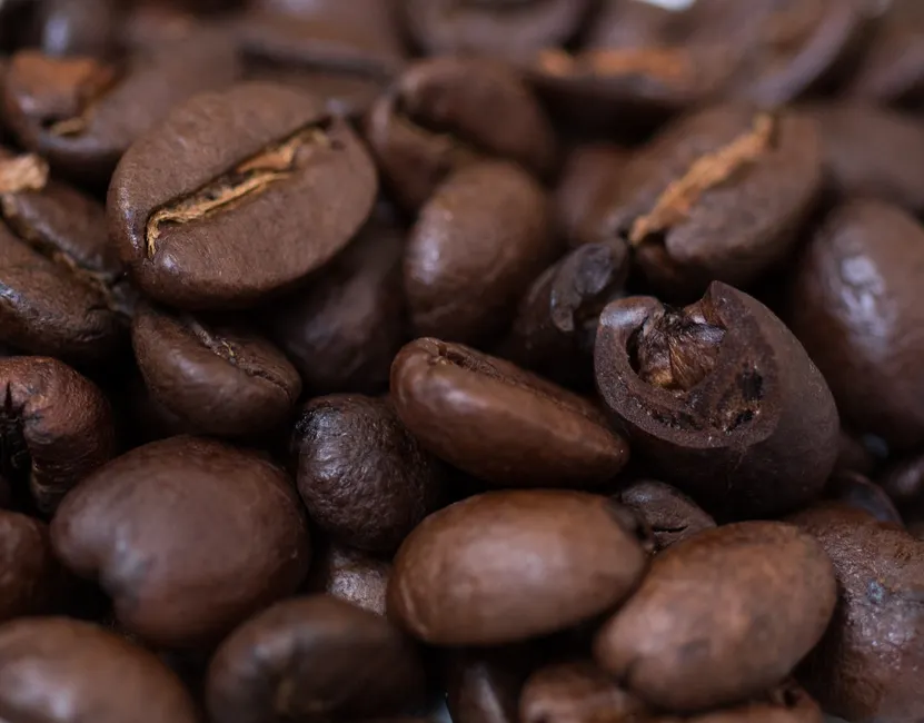 Detail Coffee Beans Close Up Number 19