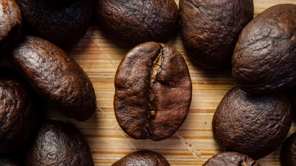 Detail Coffee Beans Close Up Number 8