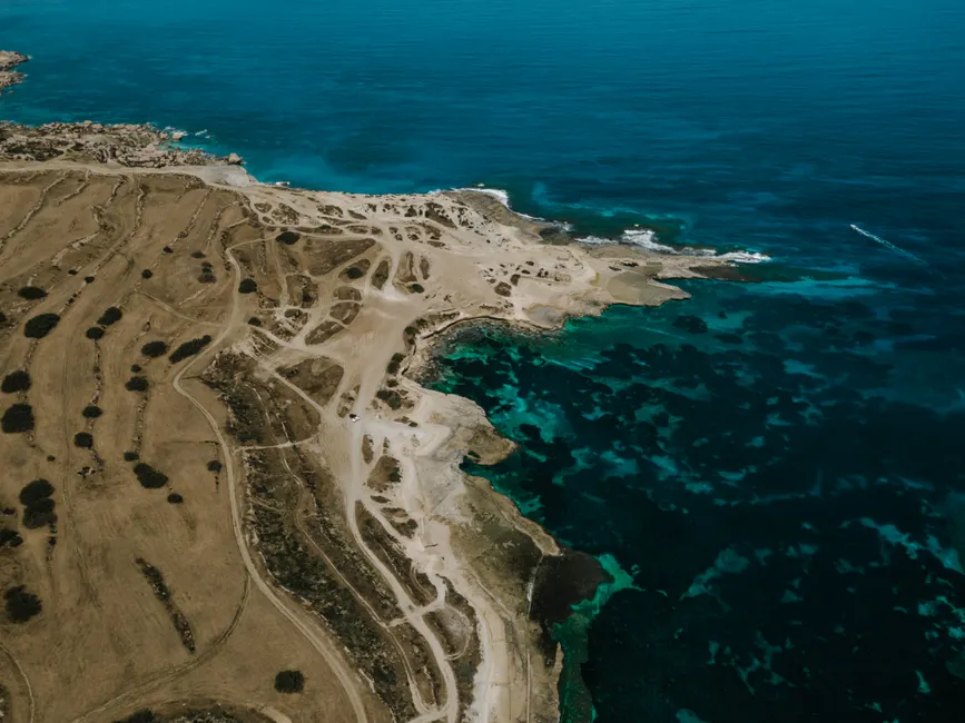 Detail Drone Aerial View Coastline Number 16
