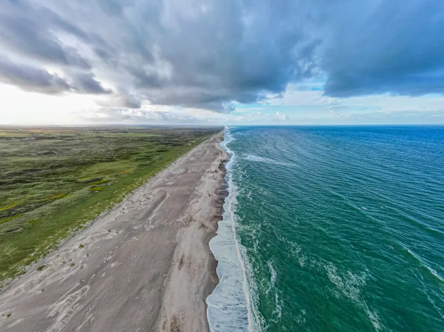 Detail Drone Aerial View Coastline Number 17