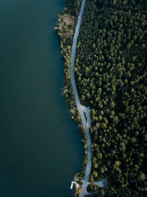 Detail Drone Aerial View Coastline Number 19