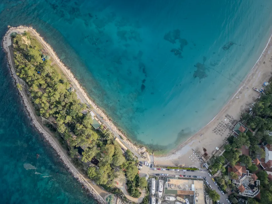 Detail Drone Aerial View Coastline Number 20