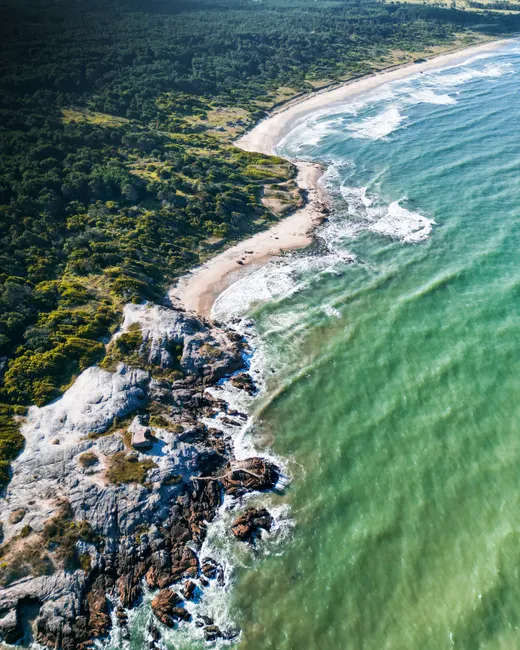 Detail Drone Aerial View Coastline Number 6