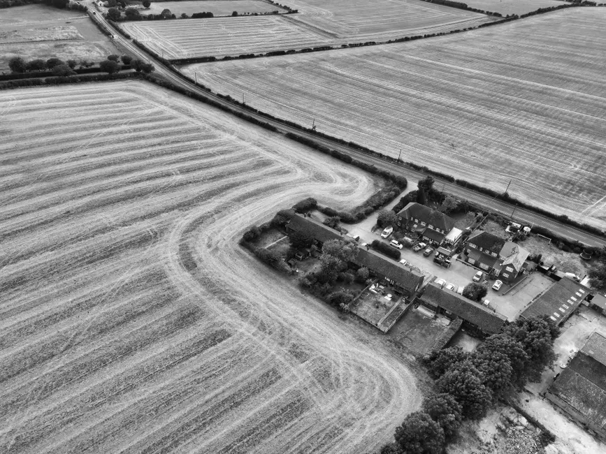 Detail Drone Aerial View Farmland Number 19