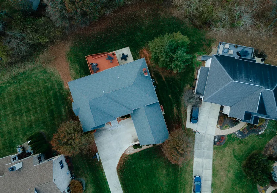 Detail Drone Aerial View House Number 16