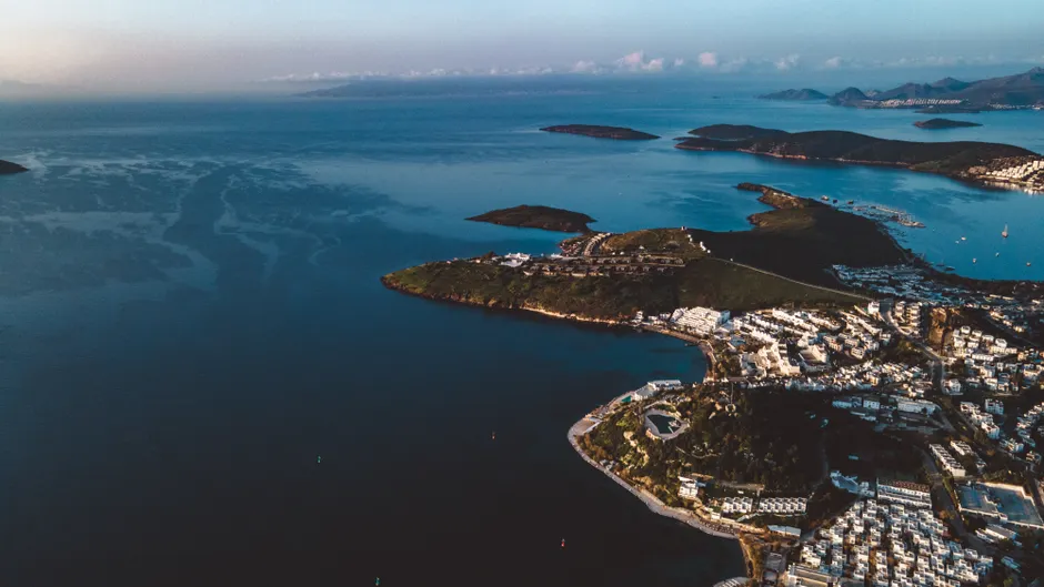 Detail Drone Aerial View Island Number 12