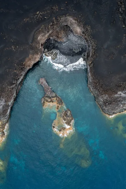 Detail Drone Aerial View Island Number 15