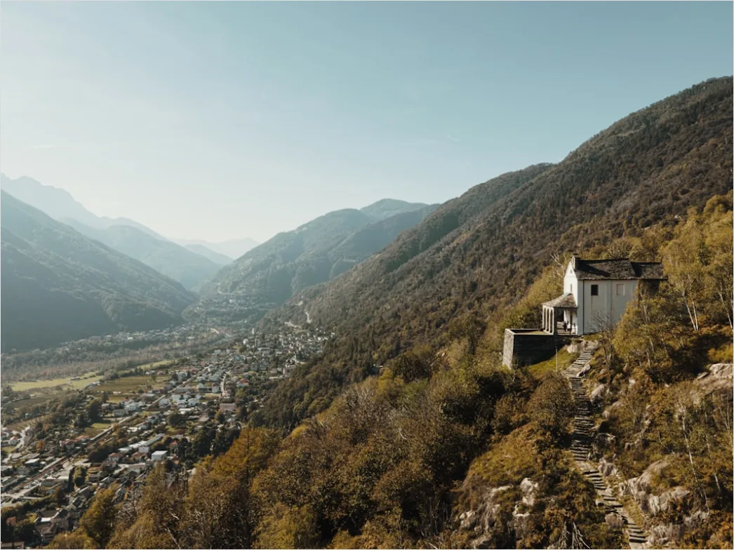Detail Drone Mountains Aerial Number 11