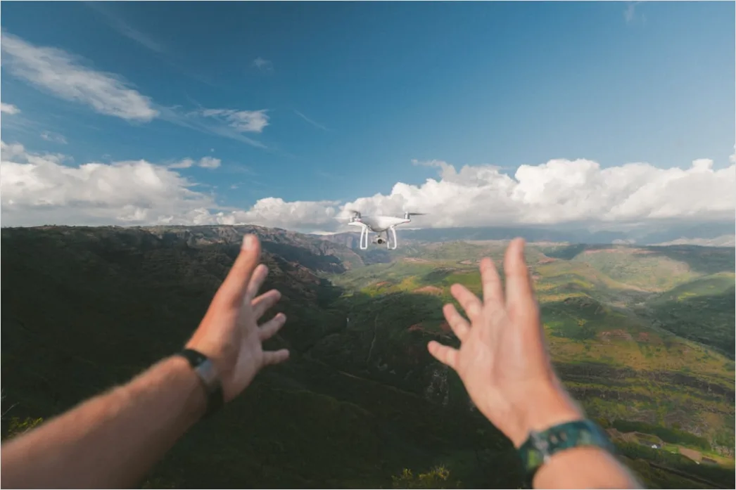 Detail Drone Mountains Aerial Number 3