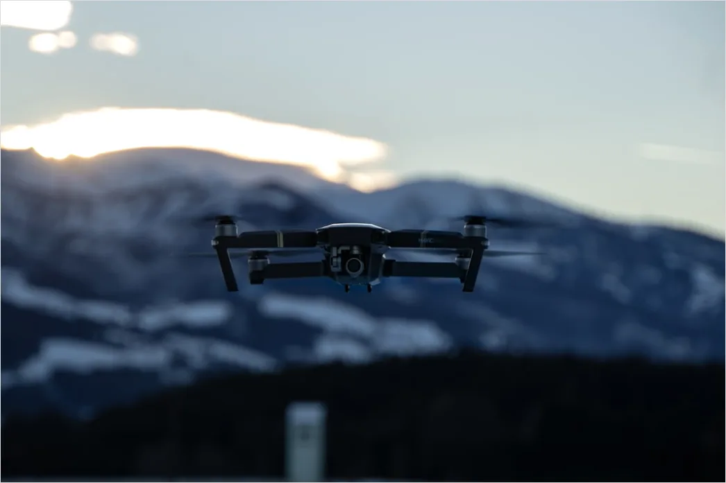 Detail Drone Mountains Aerial Number 4