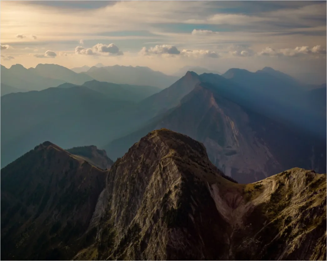 Detail Drone Mountains Aerial Number 10
