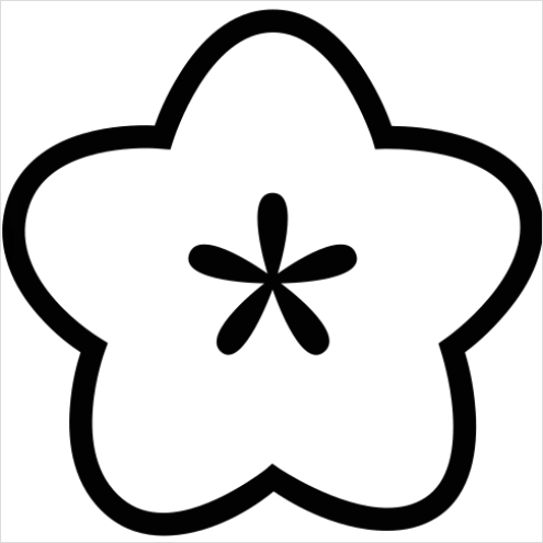 Flower Icons Set Vector 2a6a