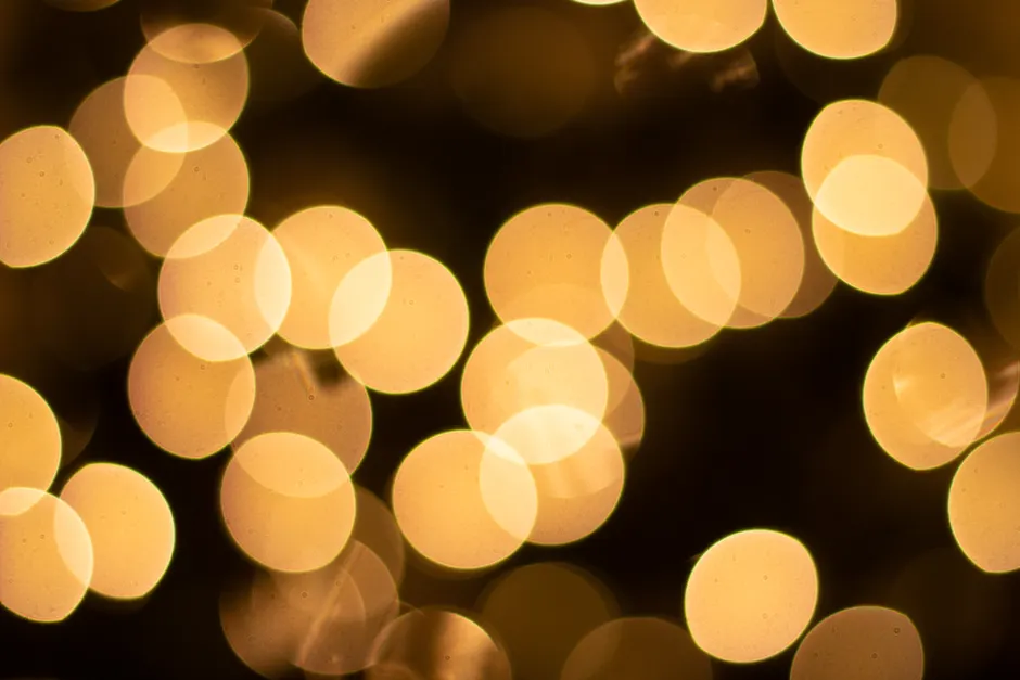 Detail Gold Bokeh Background Number 6