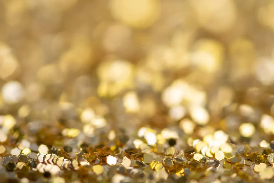 Detail Gold Bokeh Background Number 8