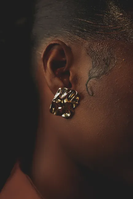 Detail Gold Jewelry Close Up Number 13