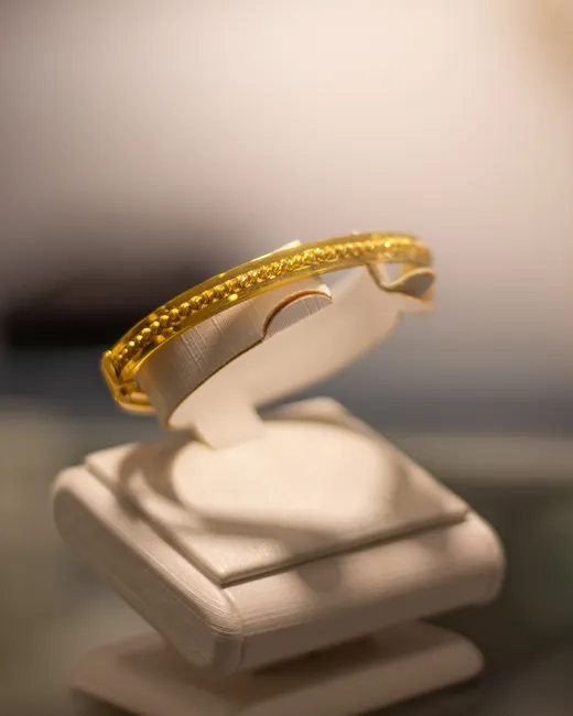 Detail Gold Jewelry Close Up Number 20