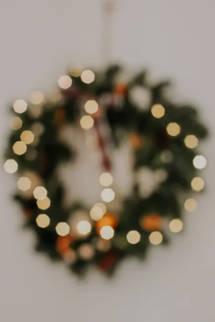 Detail Holiday Lights Bokeh Close Up Number 16