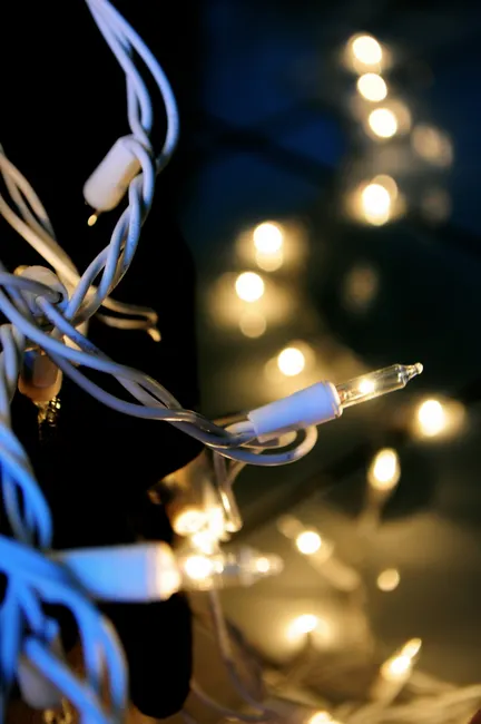 Detail Holiday Lights Bokeh Close Up Number 17