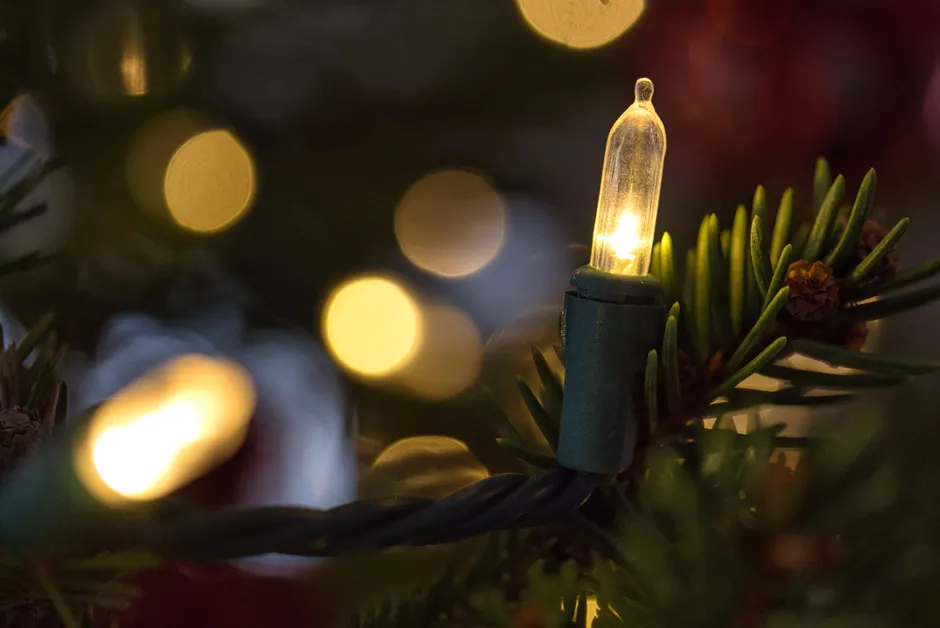 Detail Holiday Lights Bokeh Close Up Number 19