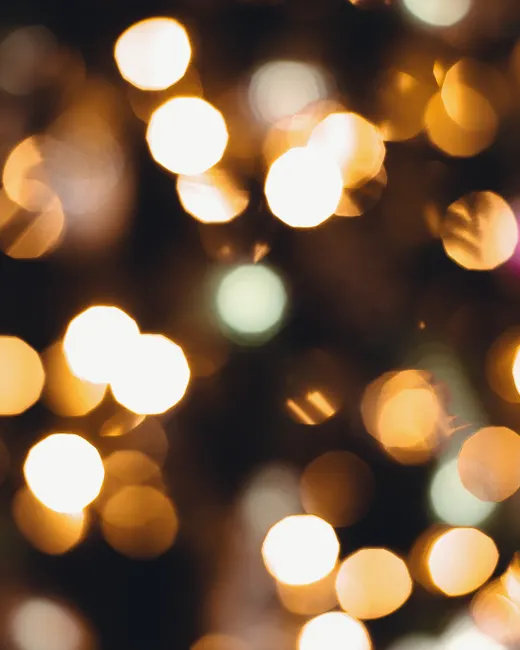 Detail Holiday Lights Bokeh Close Up Number 10
