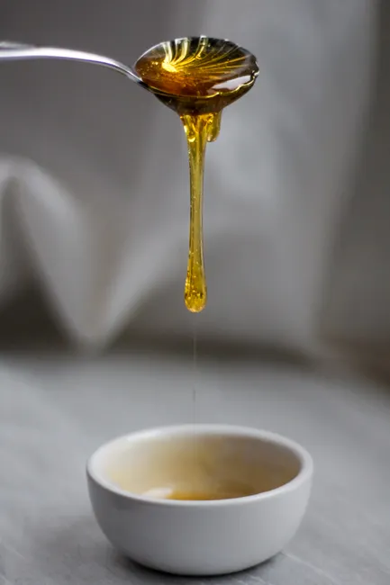 Detail Honey Dripping Macro Number 5