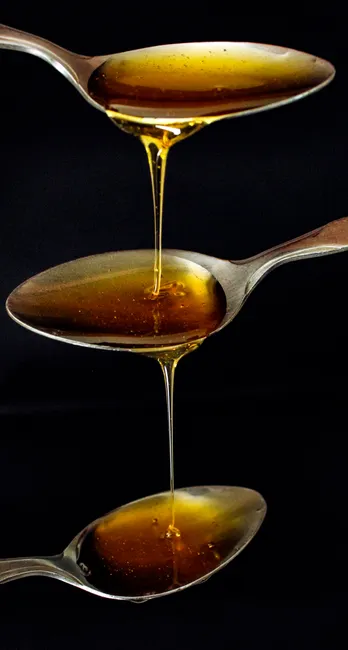 Detail Honey Dripping Macro Number 6