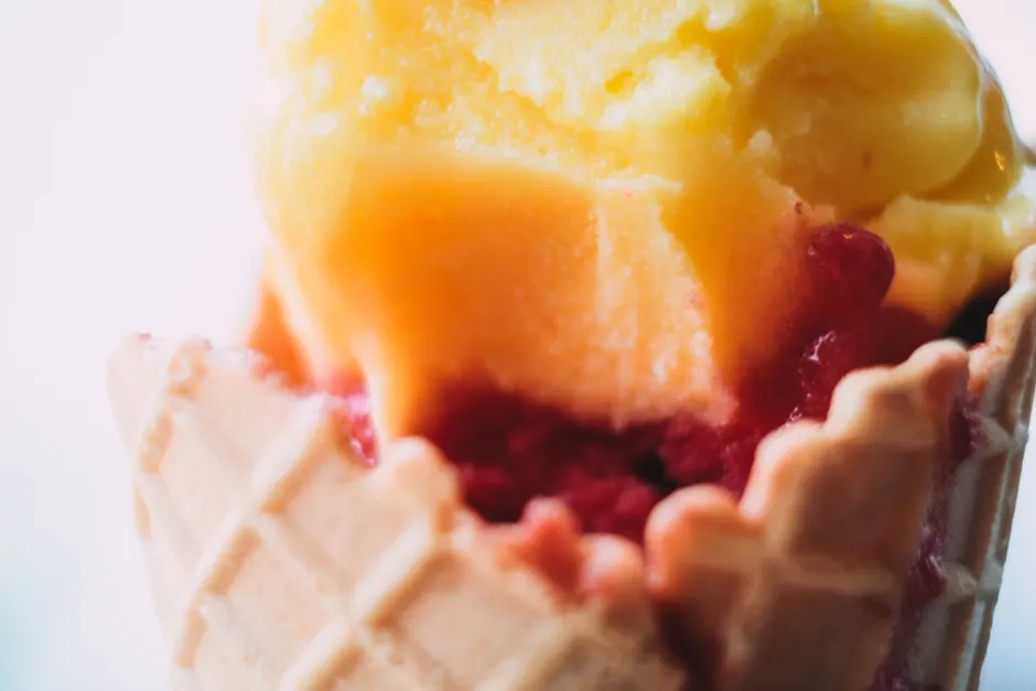 Detail Ice Cream Close Up Number 13