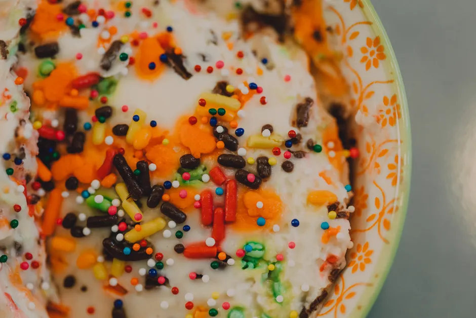 Detail Ice Cream Close Up Number 15