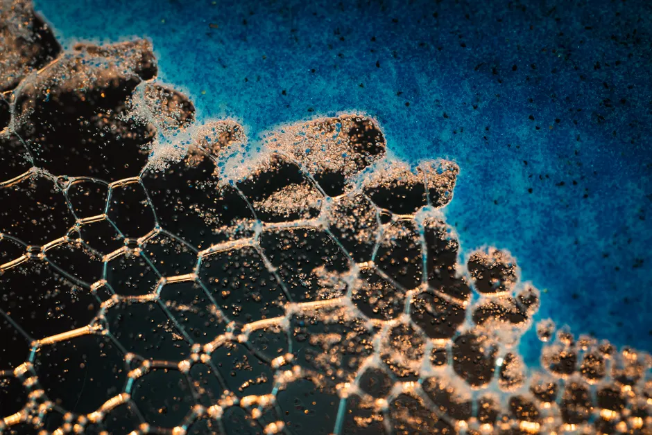 Detail Macro Abstract Background Number 9