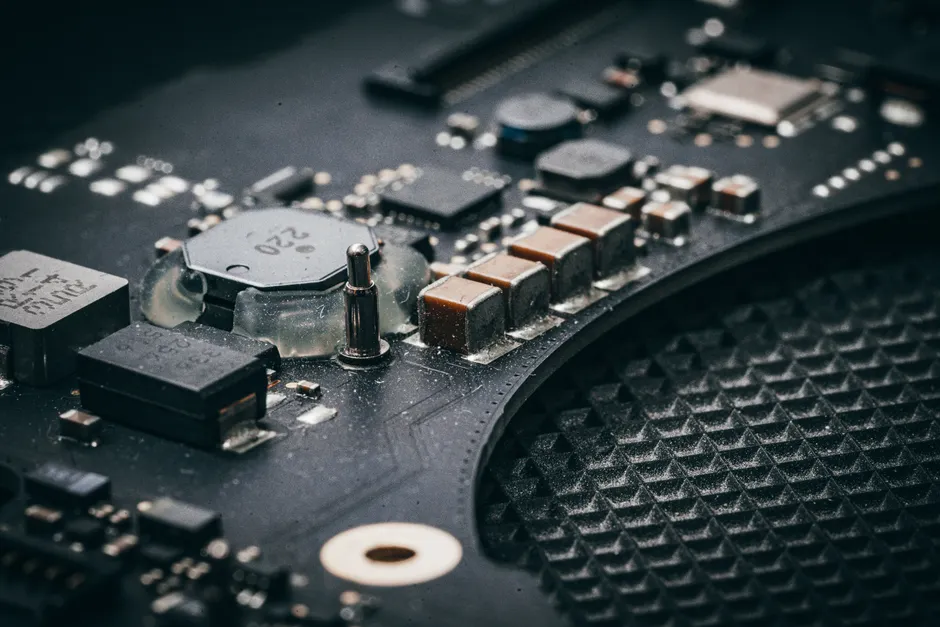 Detail Macro Photography Circuit Board Number 15