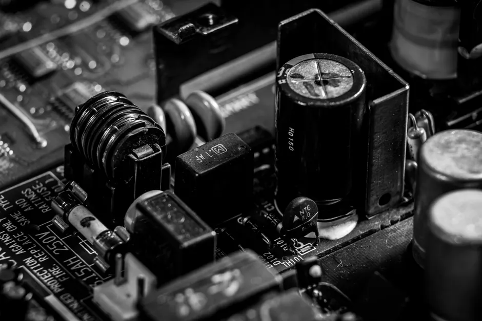 Detail Macro Photography Circuit Board Number 20