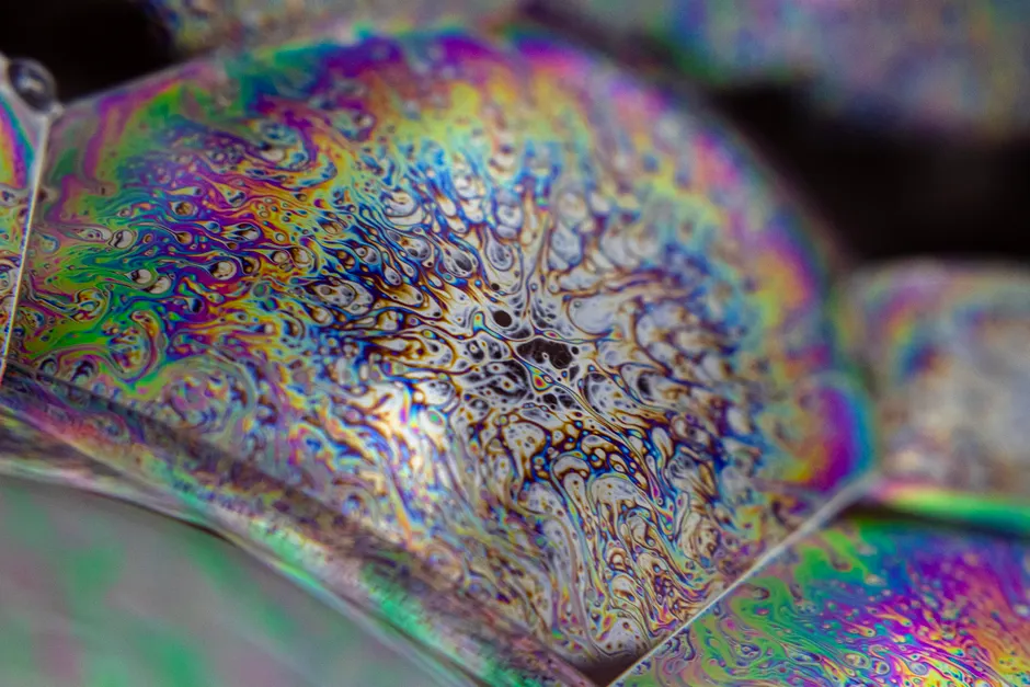 Detail Macro Photography Soap Bubbles Number 12