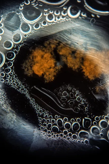 Detail Macro Photography Soap Bubbles Number 15
