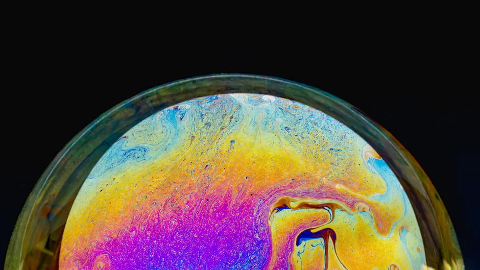 Detail Macro Photography Soap Bubbles Number 16