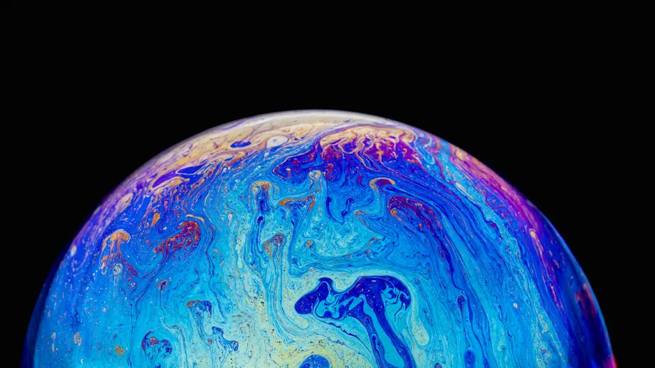 Detail Macro Photography Soap Bubbles Number 20