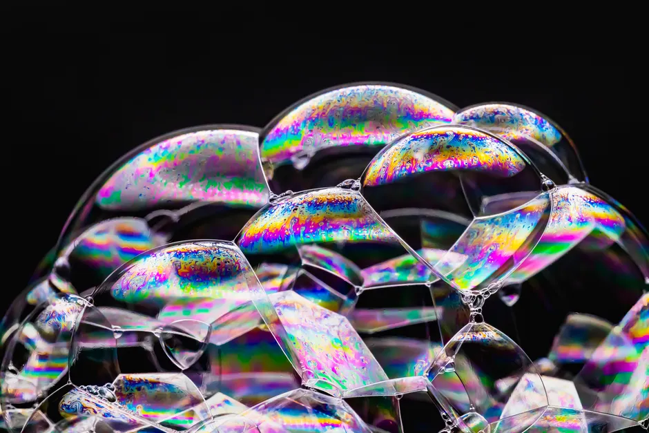 Detail Macro Photography Soap Bubbles Number 8