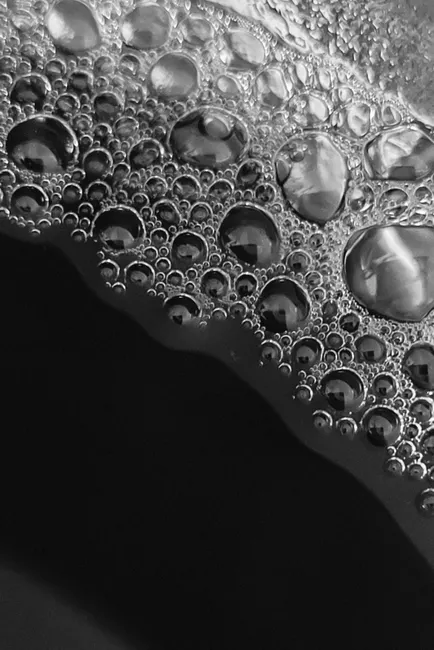 Detail Macro Photography Soap Bubbles Number 9