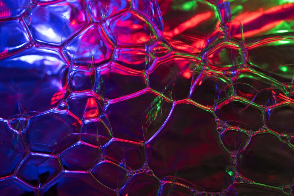 Detail Macro Photography Soap Bubbles Number 10