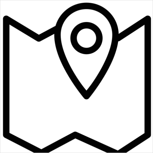 Detail Map Icons Set Vector Number 2
