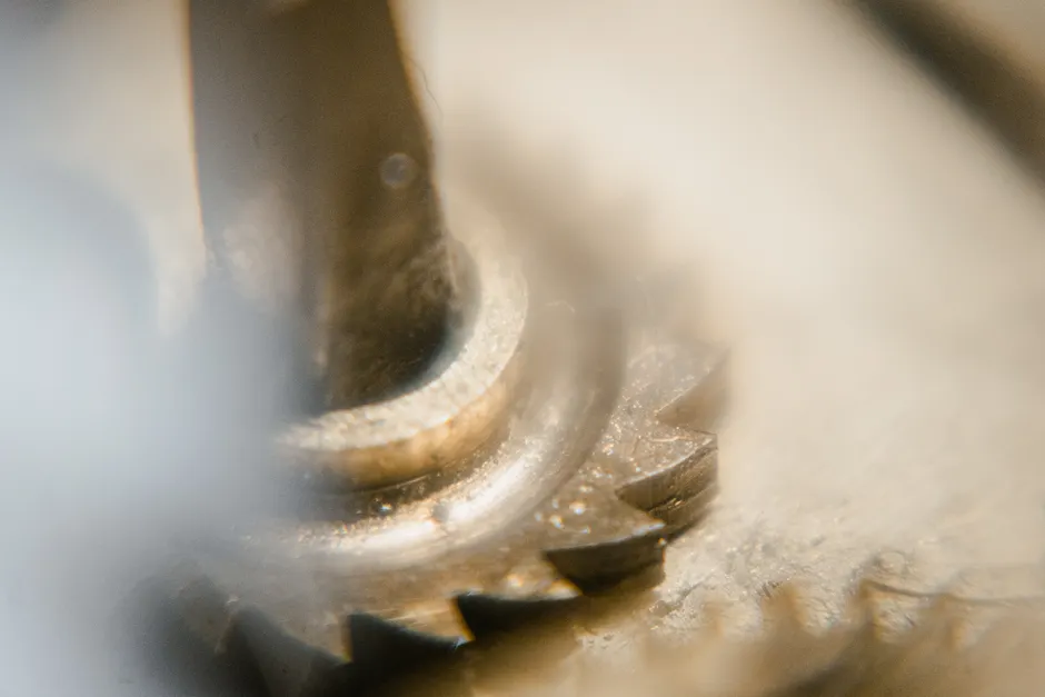 Detail Mechanical Gears Macro Number 11