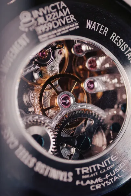 Detail Mechanical Gears Macro Number 17