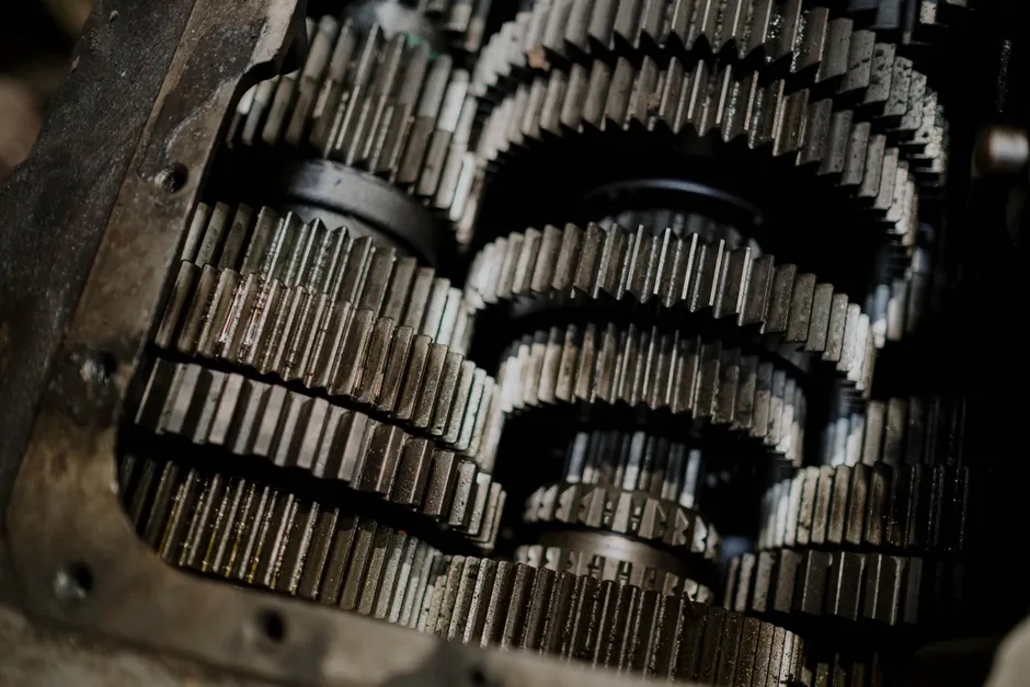 Detail Mechanical Gears Macro Number 18