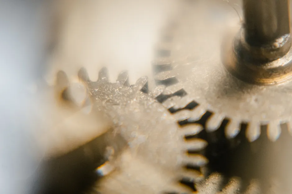 Detail Mechanical Gears Macro Number 3