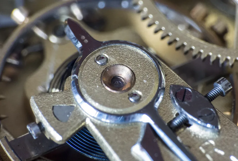 Detail Mechanical Gears Macro Number 10