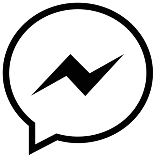 Detail Messenger Icons Set Vector Number 5